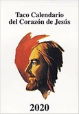 Portada de: Taco Calendario del Corazón de Jesús 2020 (Pared con imán)