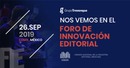 Foro de Innovación Editorial en México